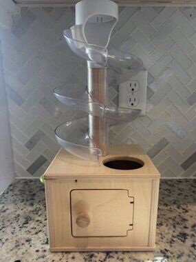 Lovevery The Babbler Slide & Seek Ball Run Montessori Drop — NO BALLS INCLUDED